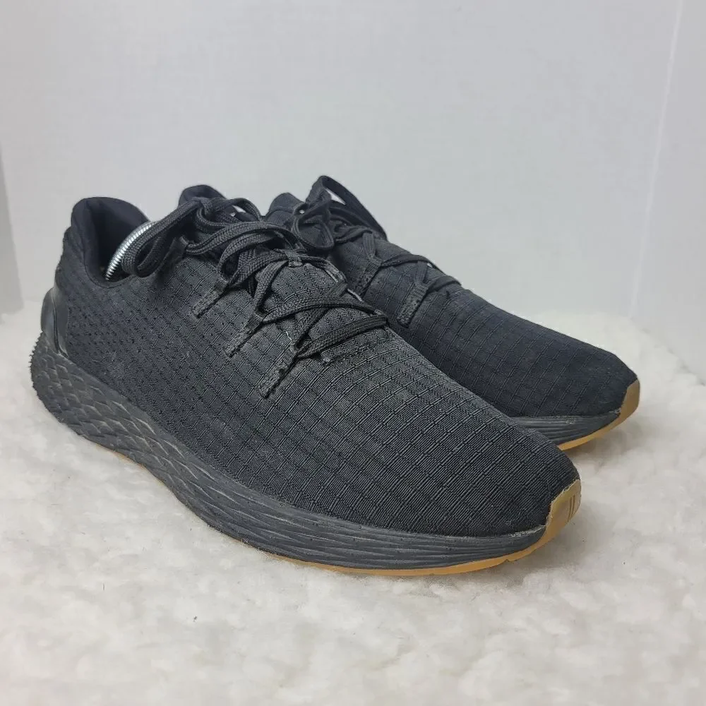 Nobull Ripstop Unisex Shoes Size M 11 W 12 Runner Black Gum Running Shoes